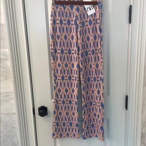 Zara Geometric Pattern Pants